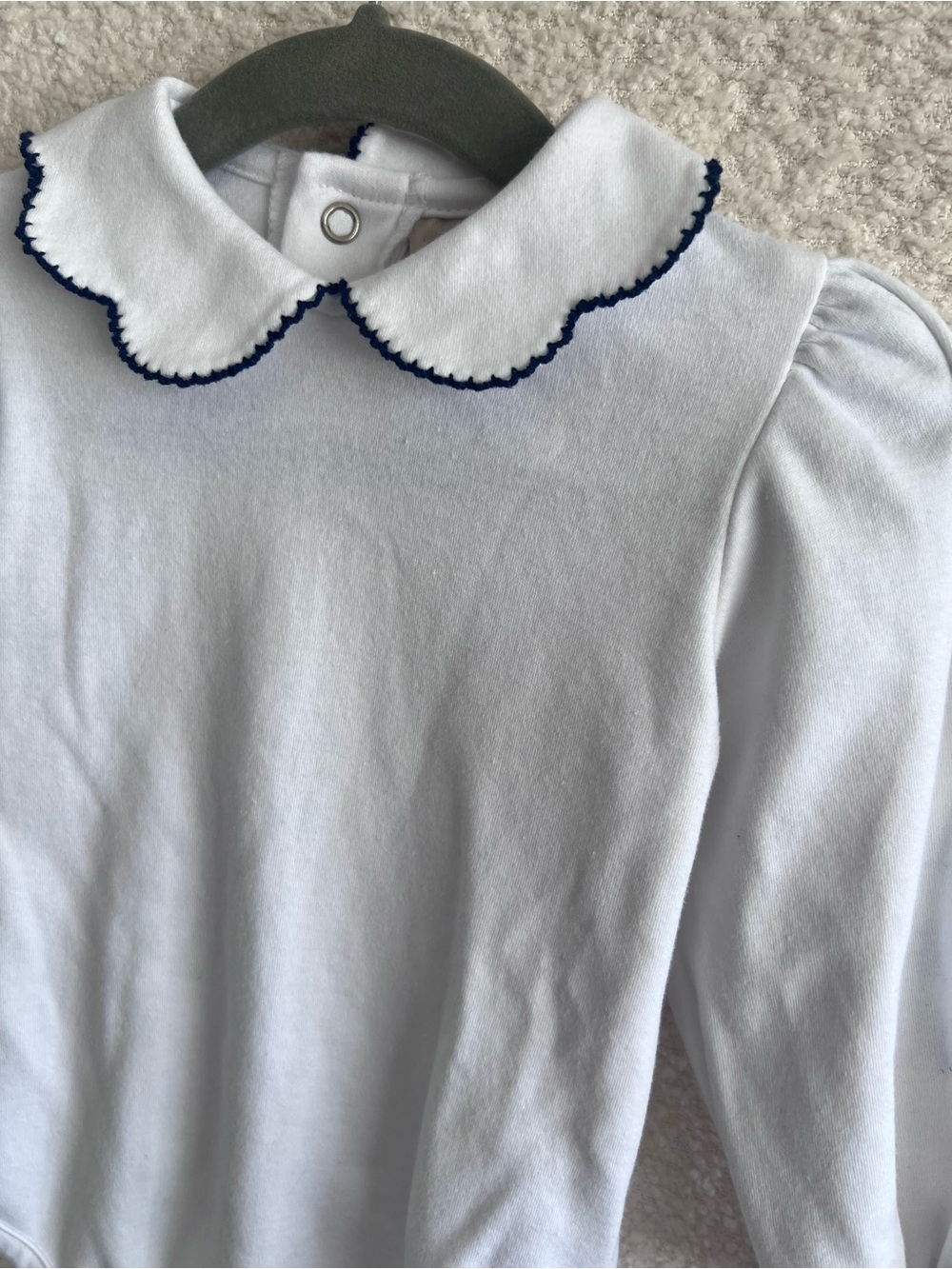 The Beaufort Bonnet Company Kids Infant Emma Elbow Patch Bodysuit Size 12-18 Mon - Picture 8 of 13